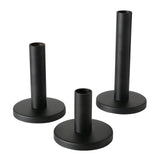 Boltze Home Kerzenständer-Set Malko 3-teilig schwarz