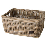 Fastrider zeno rotan fietsmand - naturel - 26l - handgemaakt
