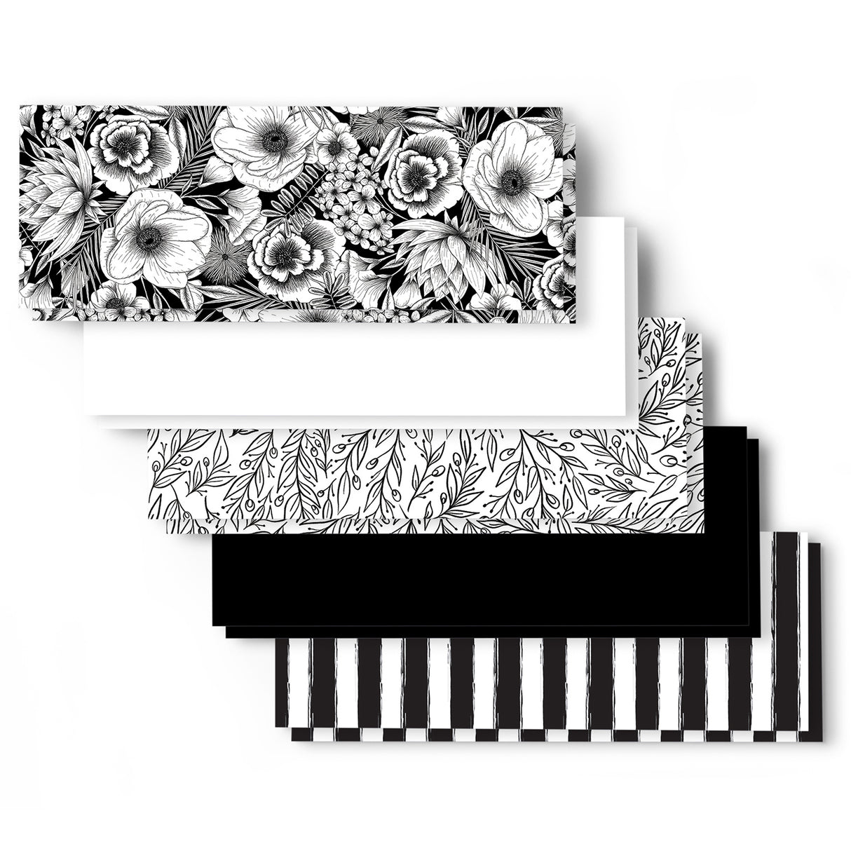 Cricut joy • deluxe paper black and white with nature print