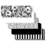 Cricut joy • deluxe paper black and white with nature print