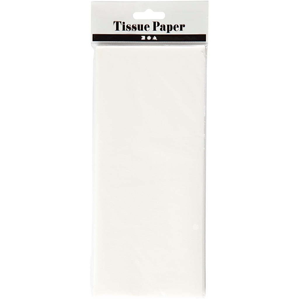 Creativ Company TissuePapier White 10 Blätter 14 Gr, 50x70 cm