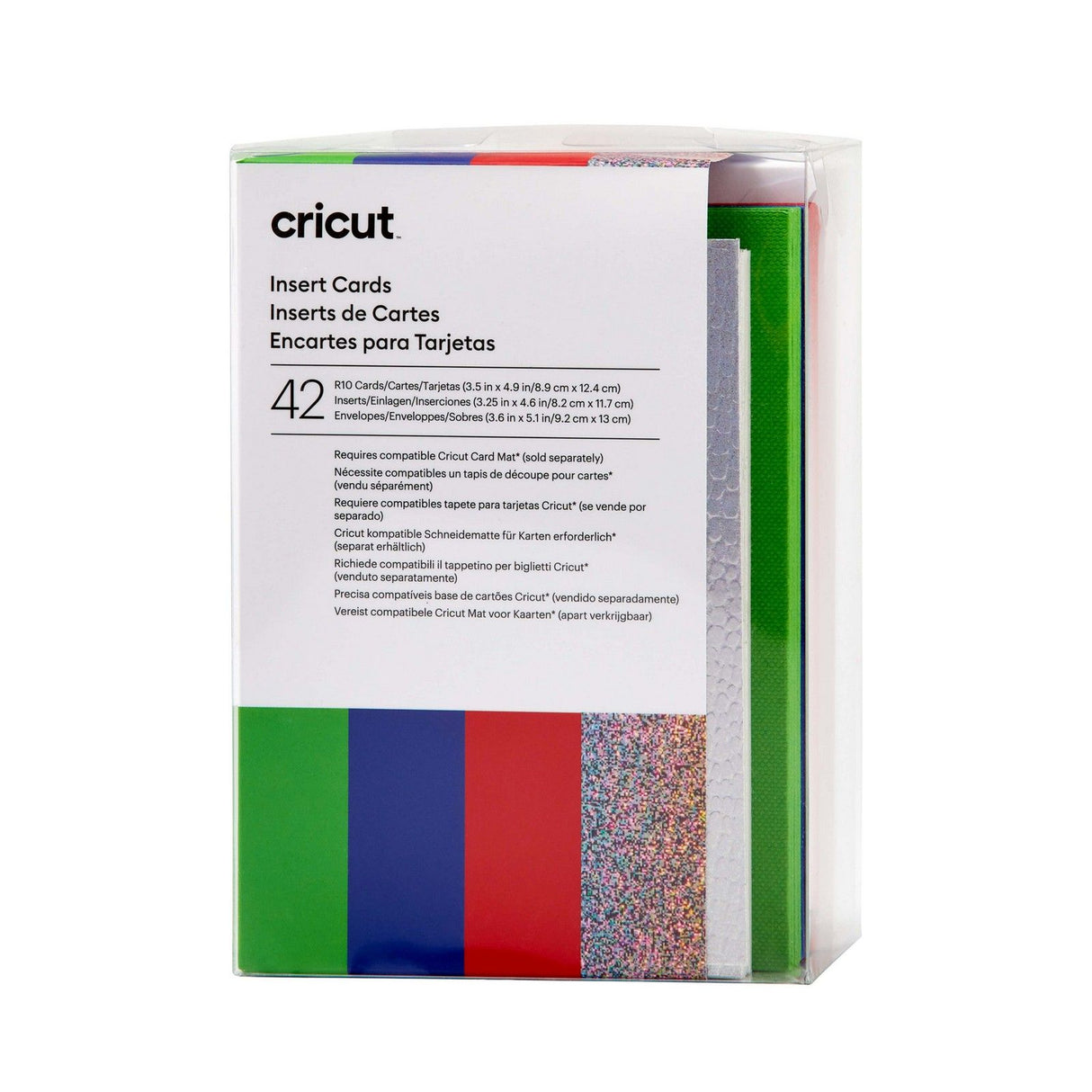 Cricut • Einsteckkarten Rainbow R10