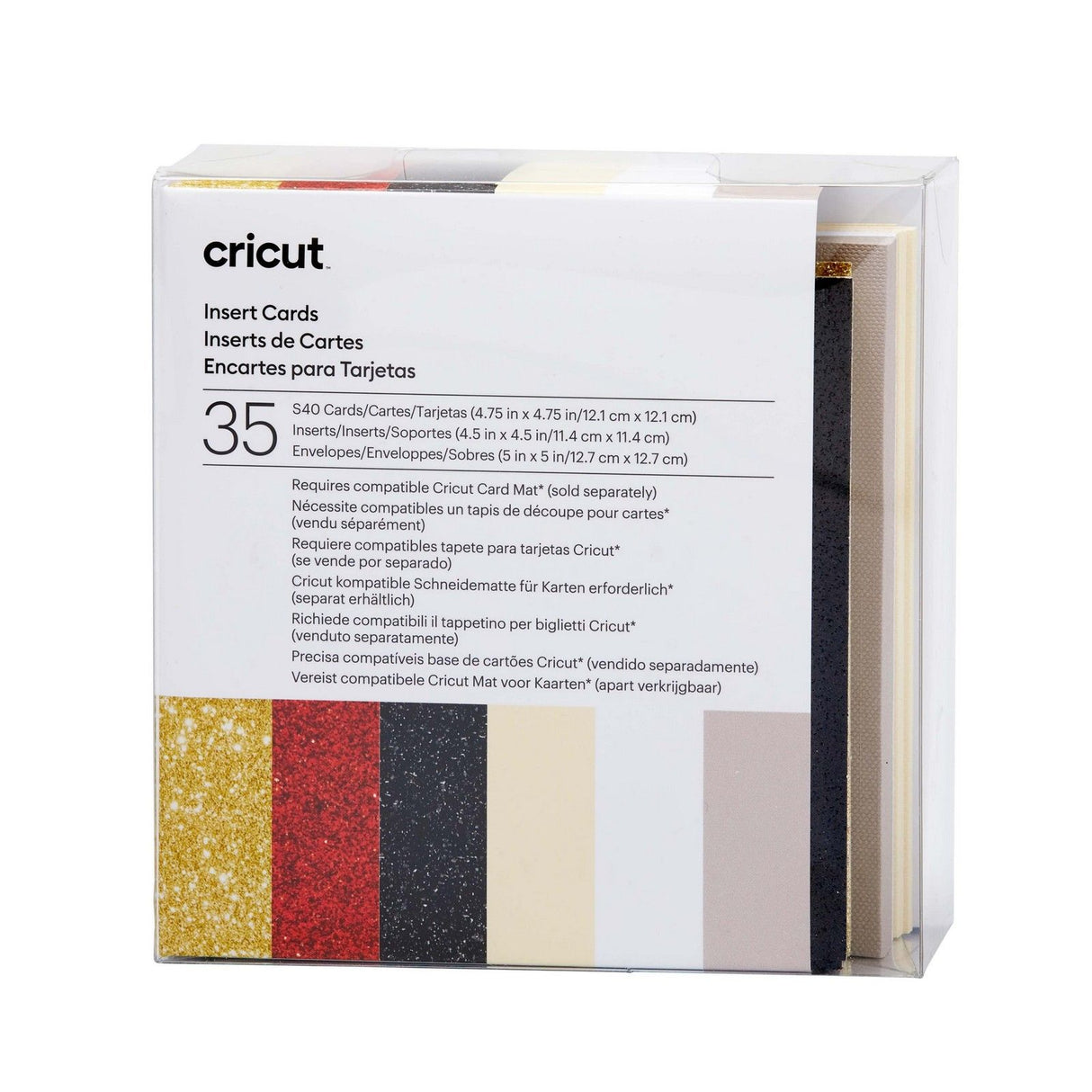 Cricut • Einsteckkarten Glitz Glam S40