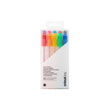 Cricut Joy • Glitzer-Gelstifte, 10er-Pack (Regenbogen + Rosa, Braun, Schwarz)