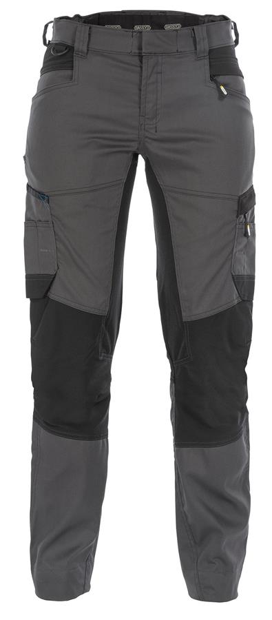 Dassy broek helix women p k grijs zwart 42