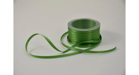 Satijnlint 6 mm x 50 mtr appelgroen