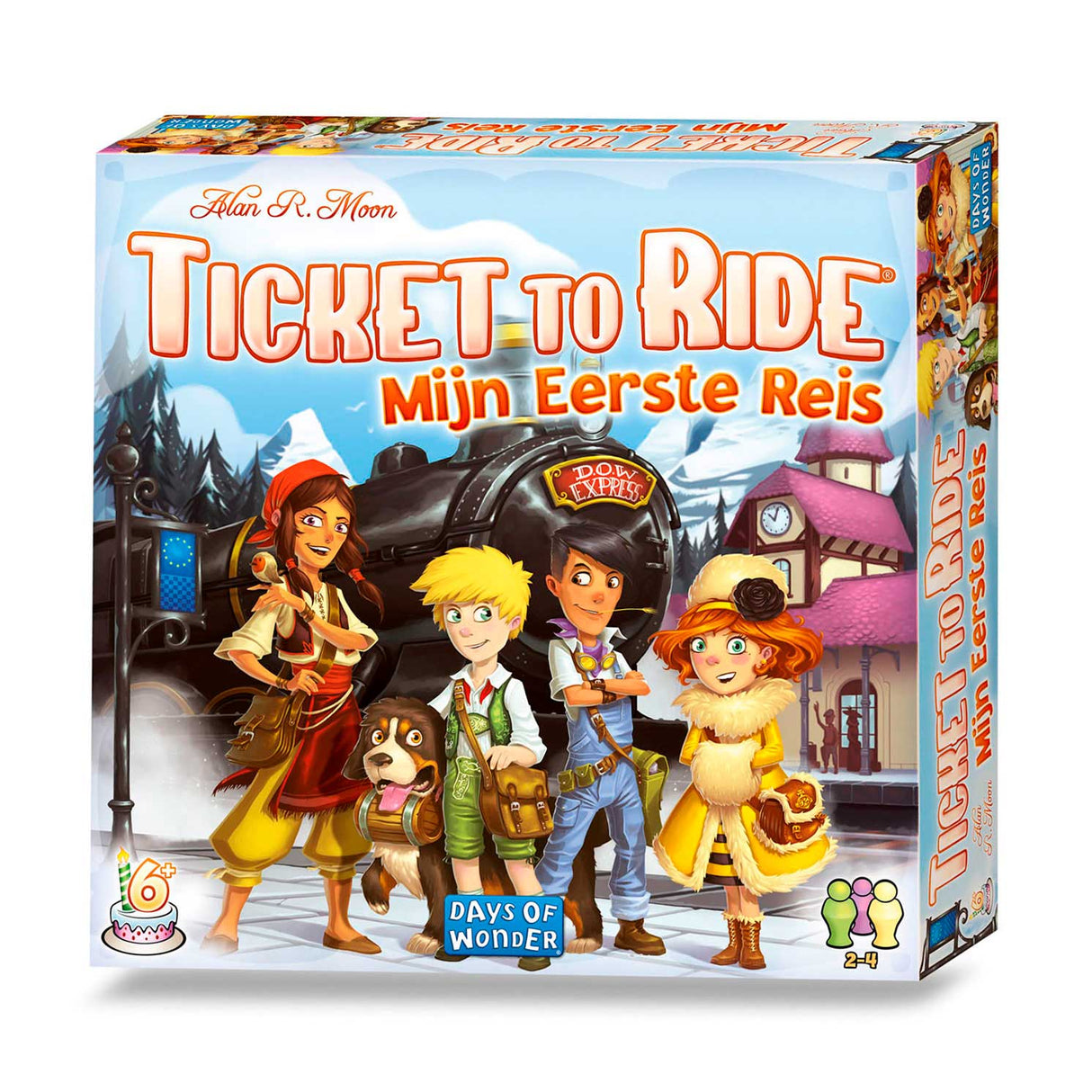 Asmodee ticket to ride my first trip board game