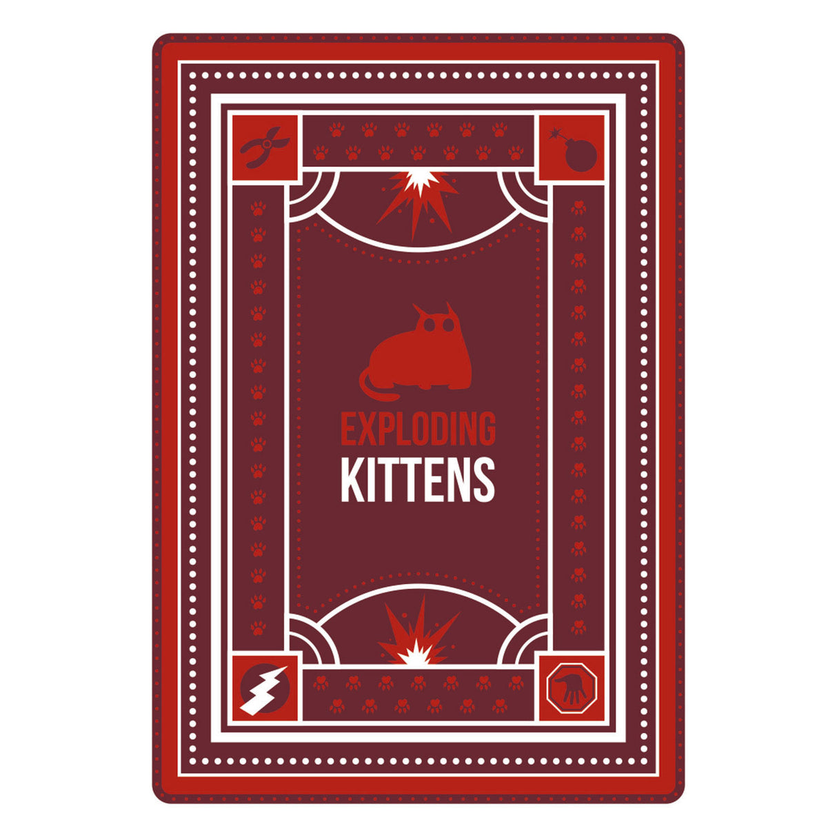 Exploding Kittens Original Edition – Kartenspiel voller Spannung und Humor – 2 bis 5 Spieler – ab 7 Jahren