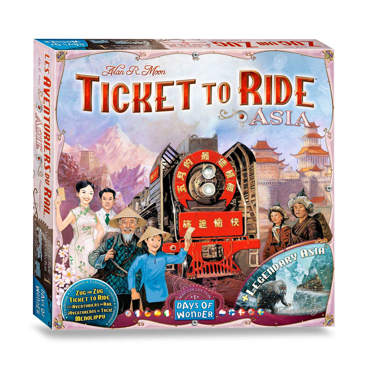 Asmodee bilet na grę planszową Asia