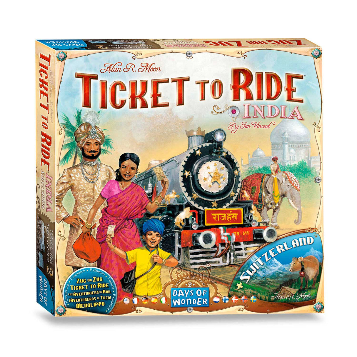 Asmodee Ticket to Ride India Brettspiel