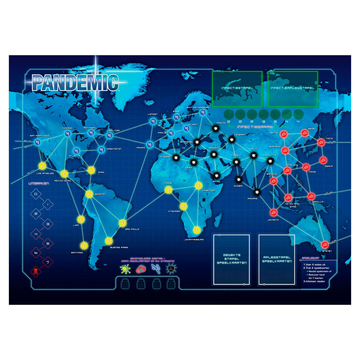 AsModee Pandemic NL -brettspill