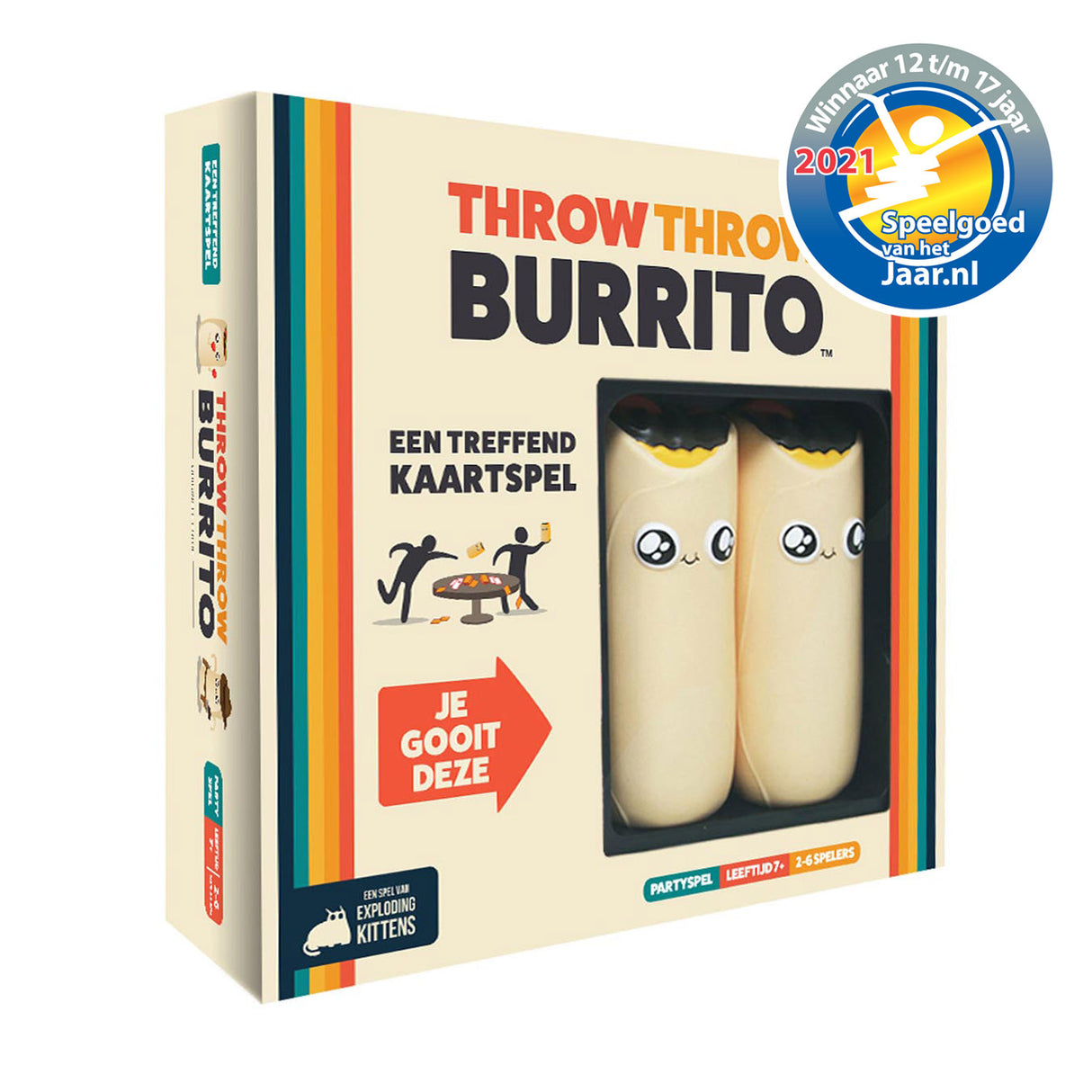 Asomodee werfen de Burrito nl