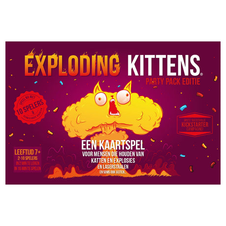 ASMODEE Exploding Kittens Party Pack NL