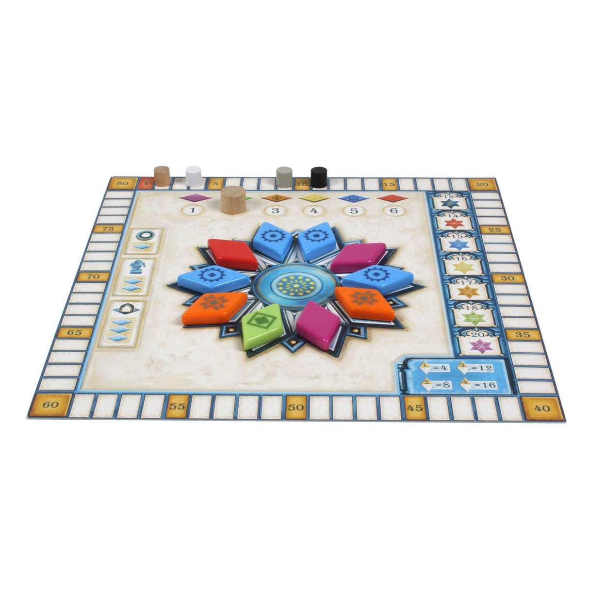 Next-Move-Spiele - Azul Sommerpavillon - Brettspiel - geeignet für 2-4 Spieler