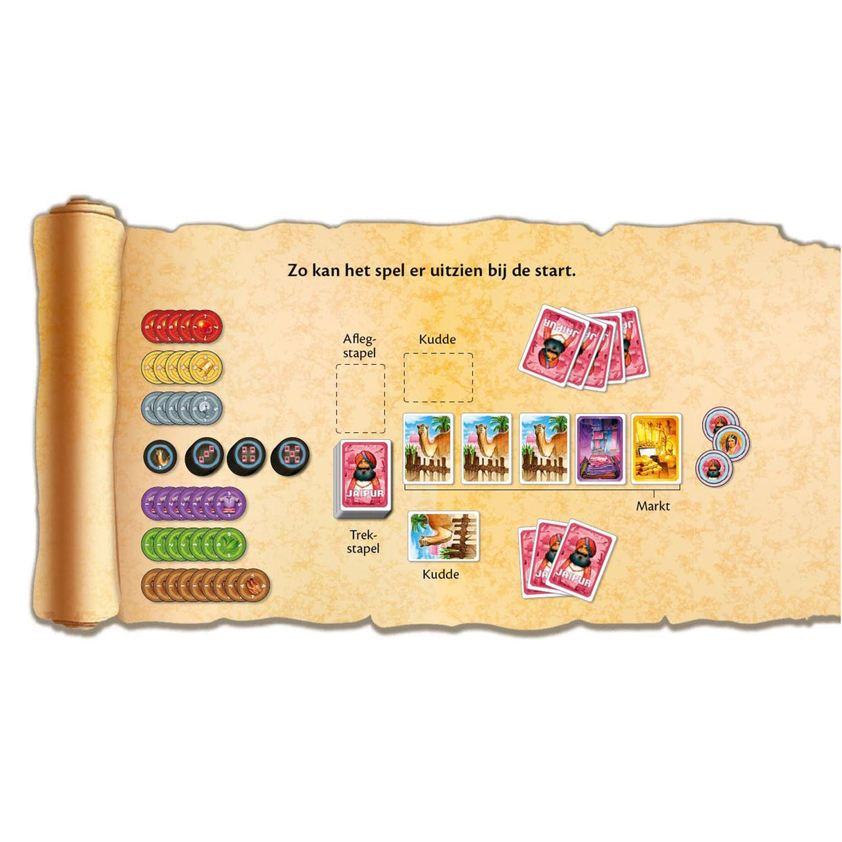 AsModee Jaipur Card Game Board Game