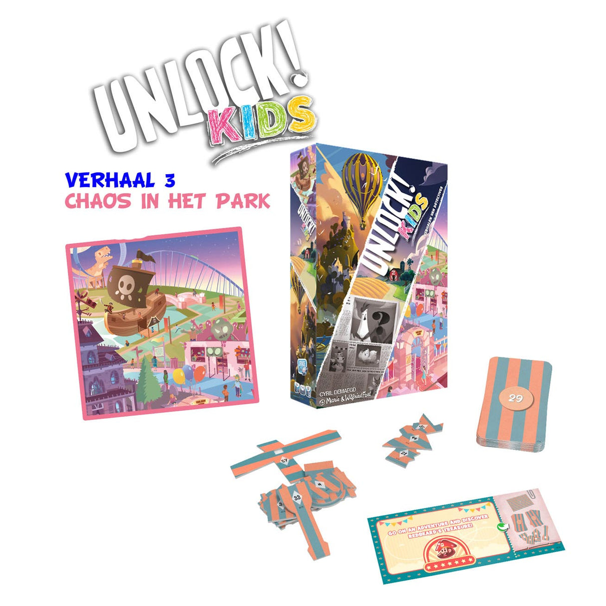 Asmodee unlock! Adventures of detectives