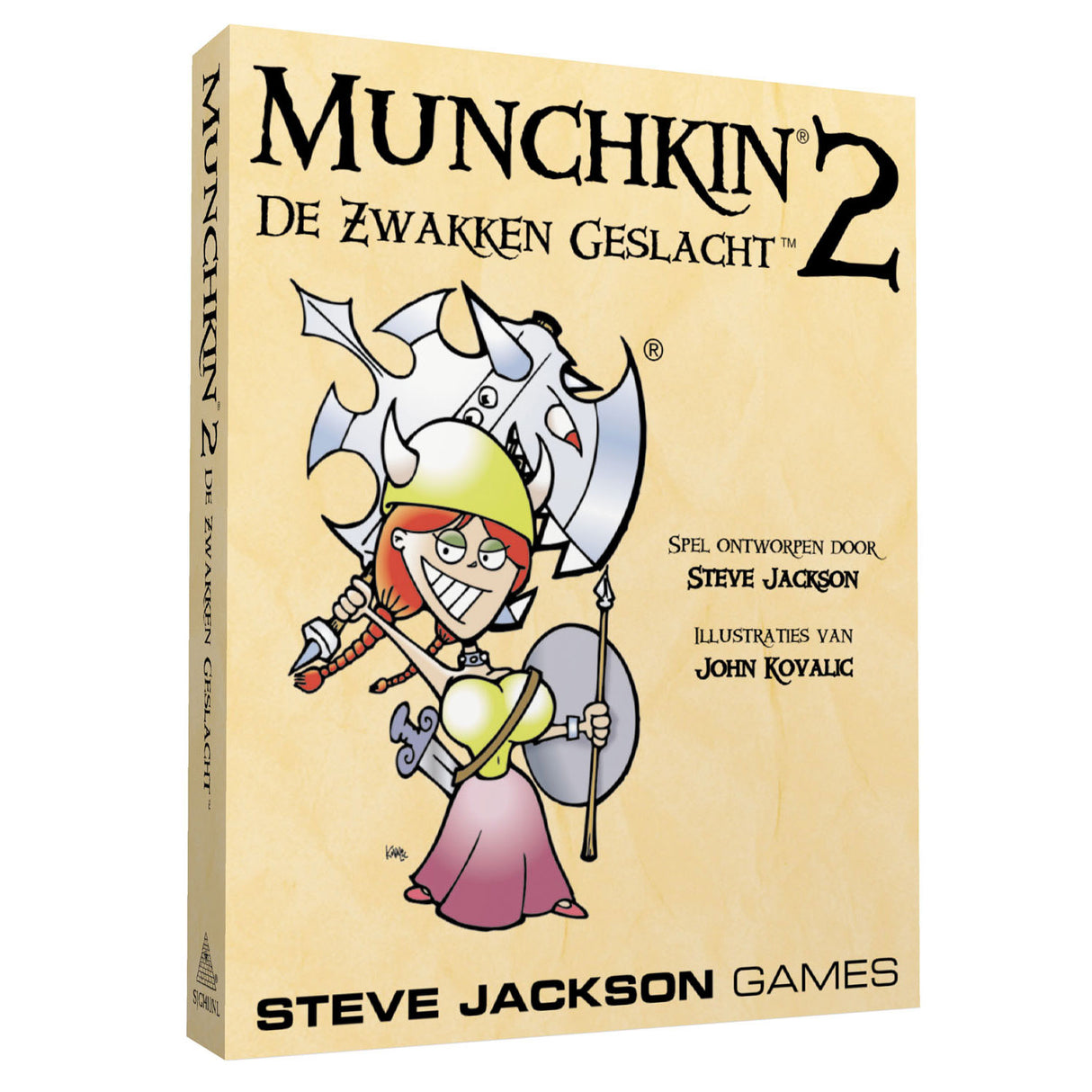 Asmodee Munchkin 2 Det svage sexkortspil