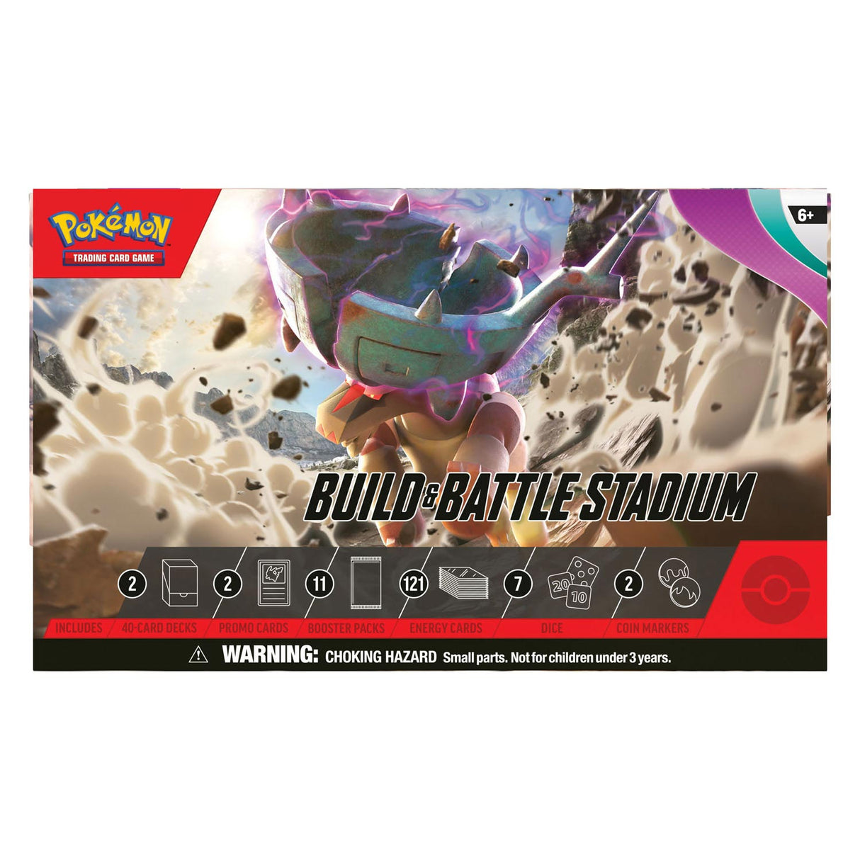 Asmodee Pokémon TCG Scharlachrout Violet Paldera Evolutblux Build Cash Cadual