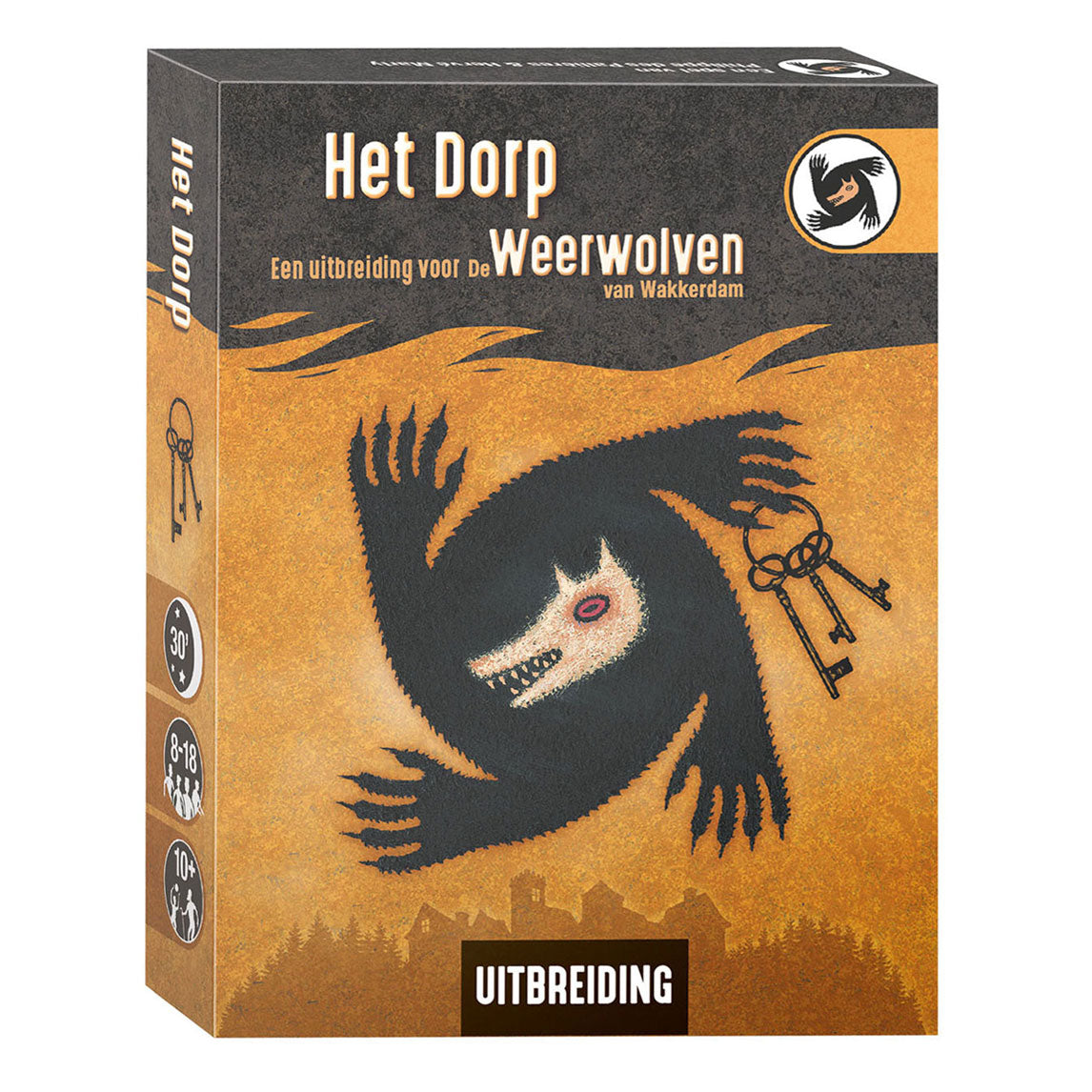 Asmodee De Weerwolven van Wakkerdam Het Dorp Kaartspel Uitbreiding