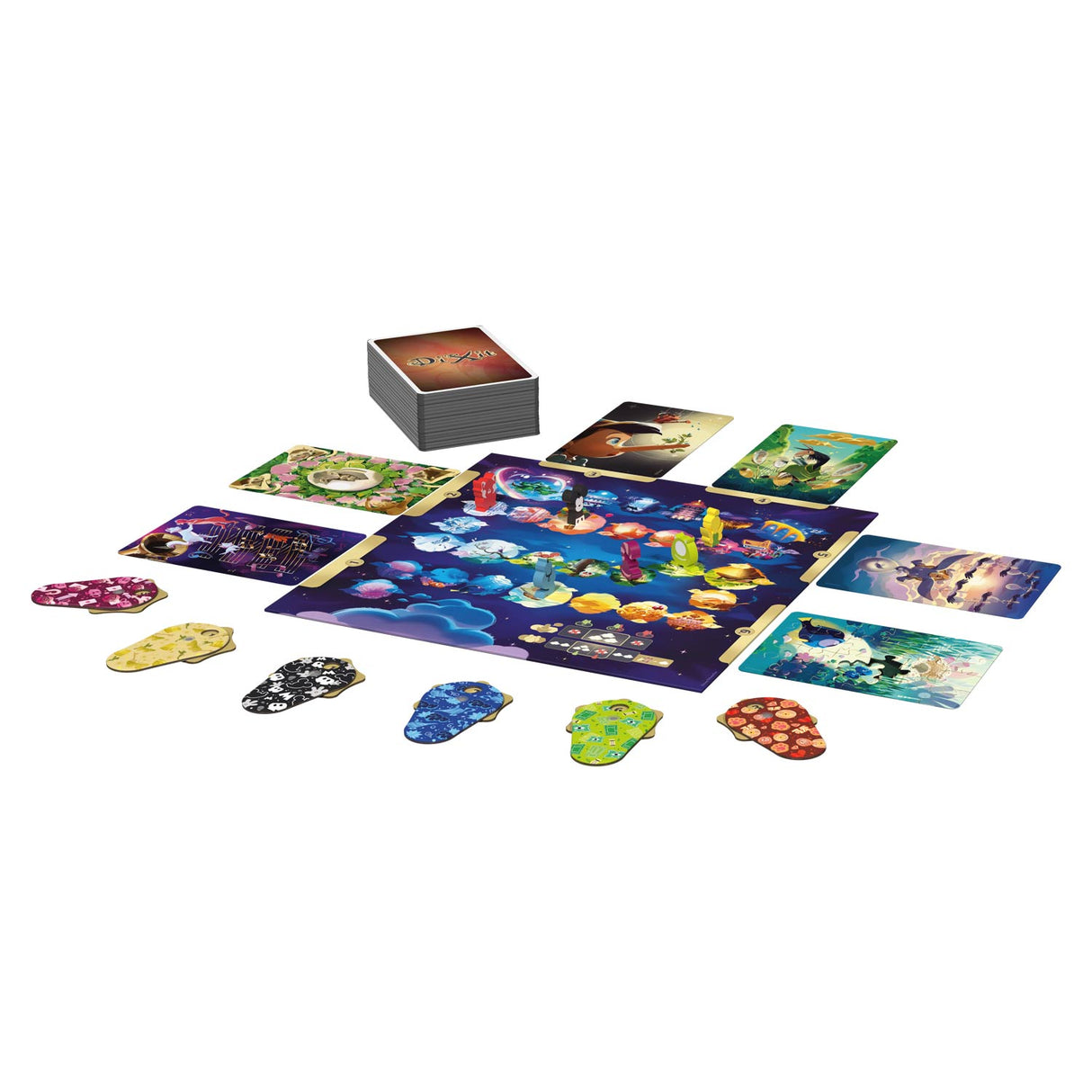 Libellud – Dixit Disney – kreatives Brettspiel – 84 Karten basierend auf Disney-Pixar-Filmen