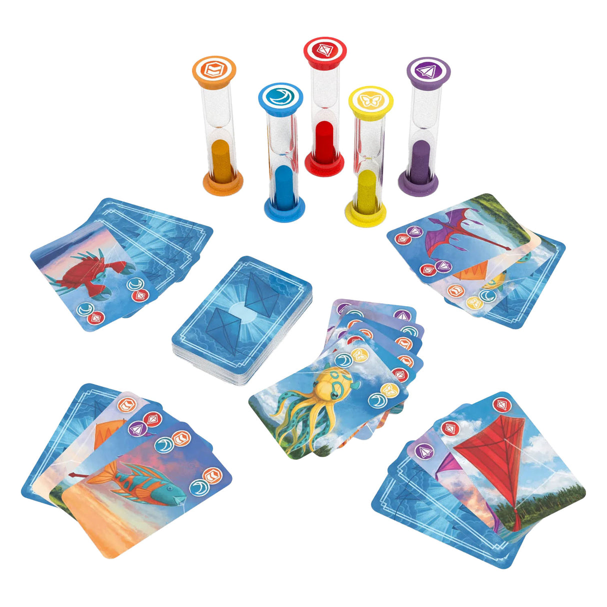 ASMODEE KITES Juego de cartas