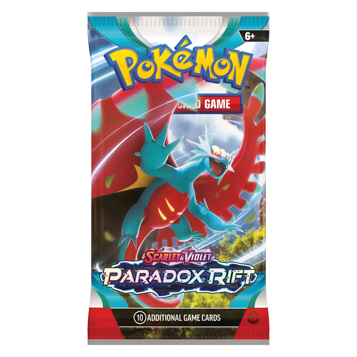 Asmodee Pokemon TCG Scarlet Violet Paradox Rift Boosterpack