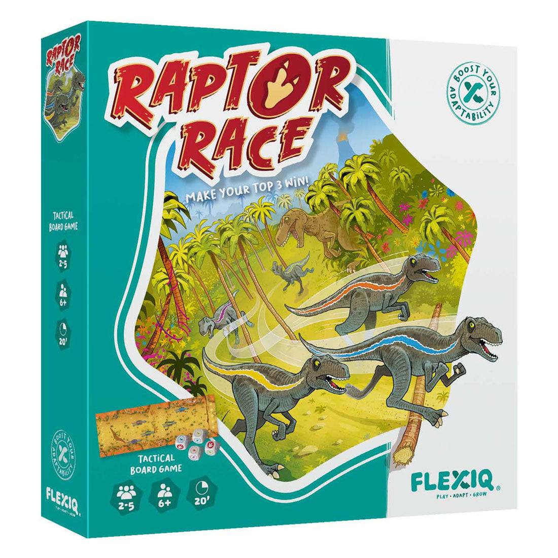 Asmodee-Spiel Raptor-Rennen