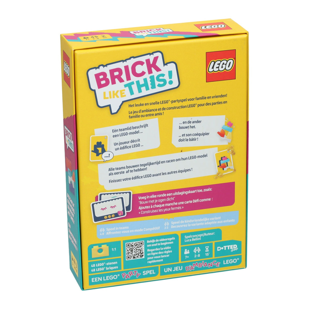 Asmodee-Spiel Lego® Stein wie dieser! | 2 Stk