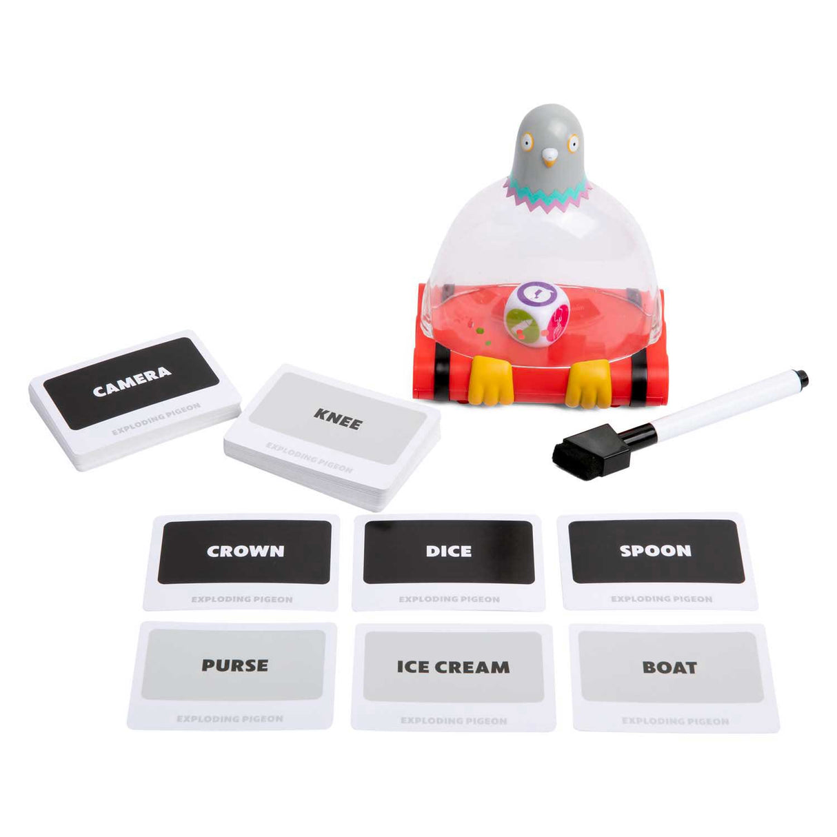Asmodee explodierende Taube – 2+ Spieler
