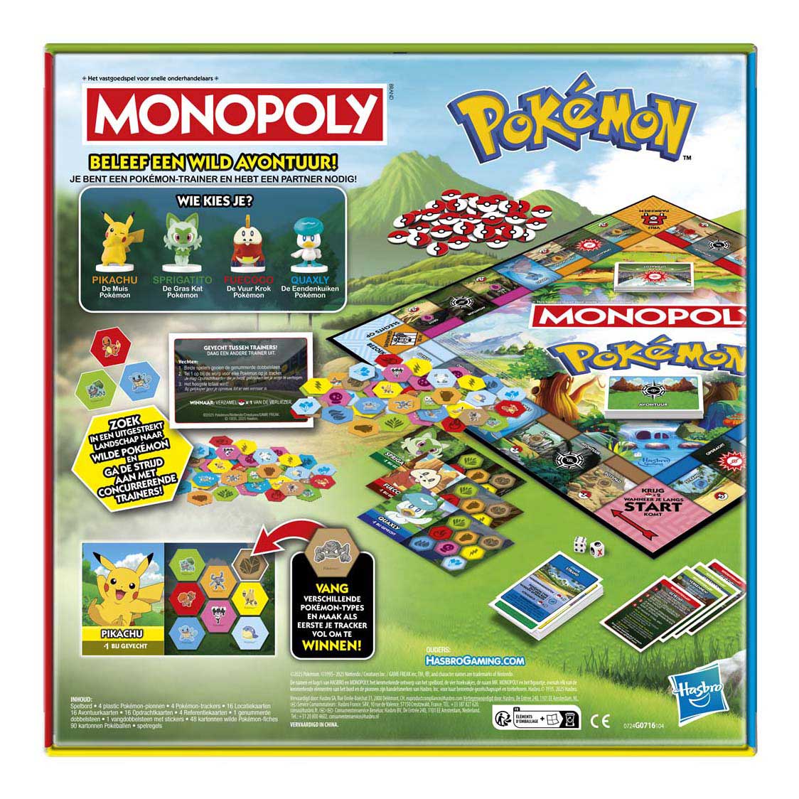 Monopoly Pokémon Edition – Brettspiel – Brettspiel