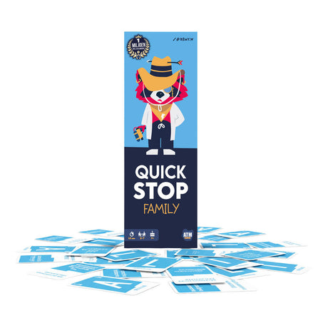 Atm gaming quickstop family kaartspel - 2 tot 7 spelers