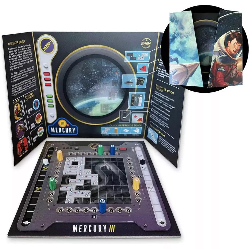 Gamonimo Games Mission Control Critical Orbit Board Game