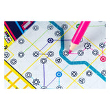 Geronimo-Spiele, blau-oranges Brettspiel, Next Station London