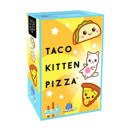 Geronimo games blue orange kaartspel taco kitten pizza
