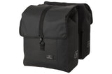 Fastrider jaxx dubbele fietstas trend waterdicht - zwart - 28l per tas