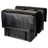 Fastrider tarpaulin cargo dubbele fietstas basics zwart