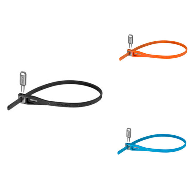 Hiplok z lok cable tie lock with steel core | orange