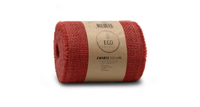 Rol jute 15cm 10mtr red
