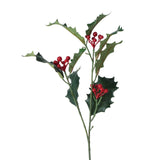 Boltze Wohndeko Zweig Stechpalme mit roten Beeren H50cm