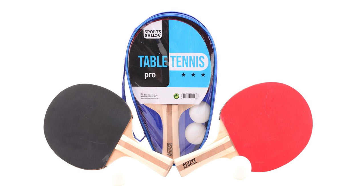 Johntoy John Toy Tischtennis-Set mit 2 Bällen