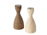 Boltze Home Kerzenständer Holz H17cm naturbraun