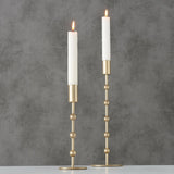 Boltze Home Kerzenständer-Set Kimberly 2-teilig Gold
