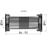 Plattenschaufel Eledes Twist Fit B86 BB92 Shimano