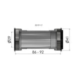 Ploadet Elvedes pour SRAM Dub Press Fitt B86 92 Ø41mm