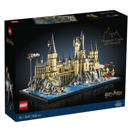 Lego Harry Potter Hogwarts Schloss und Gelände großes Set für Erwachsene – 76419