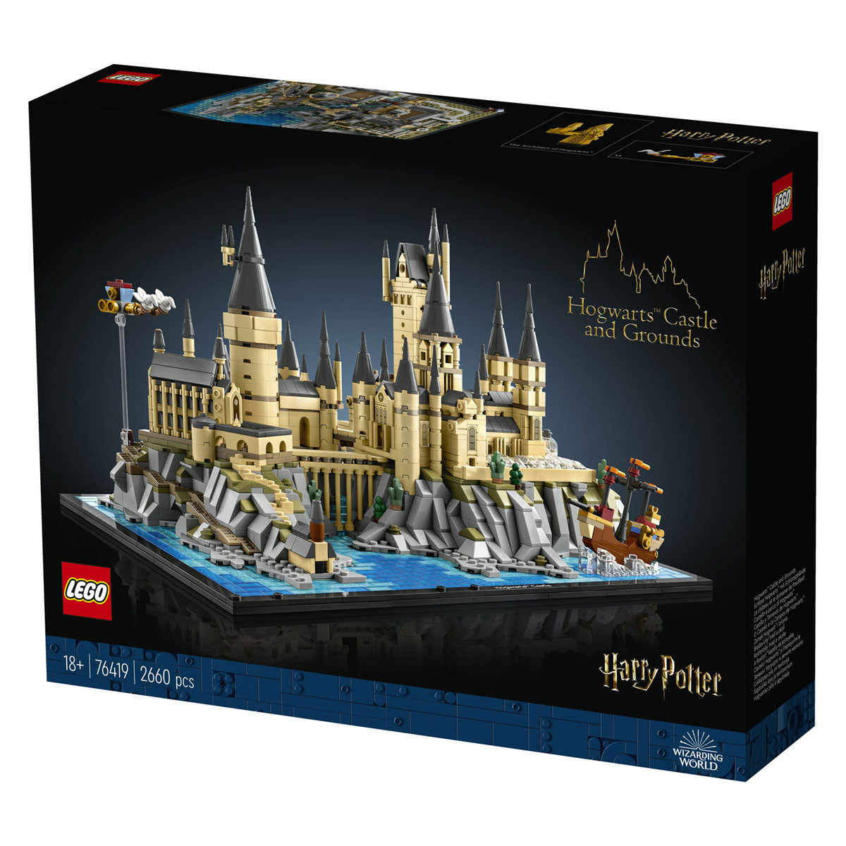 Lego Harry Potter Hogwarts Schloss und Gelände großes Set für Erwachsene – 76419