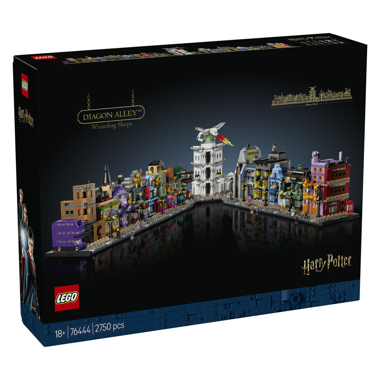 Lego Harry Potter™ Winkelgasse™ Zaubererläden Zauberer-Set – 76444