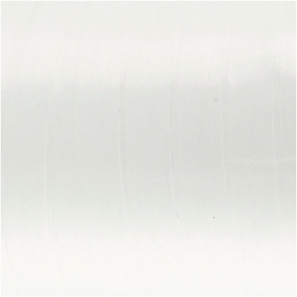 Creativ Company Geschenkband, B: 10 mm, glänzend, weiß, 250 m 1 Rolle