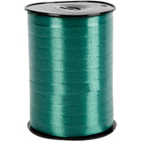 Creativ Company Geschenkband, B: 10 mm, glänzend, dunkelgrün, 250 m 1 Rolle