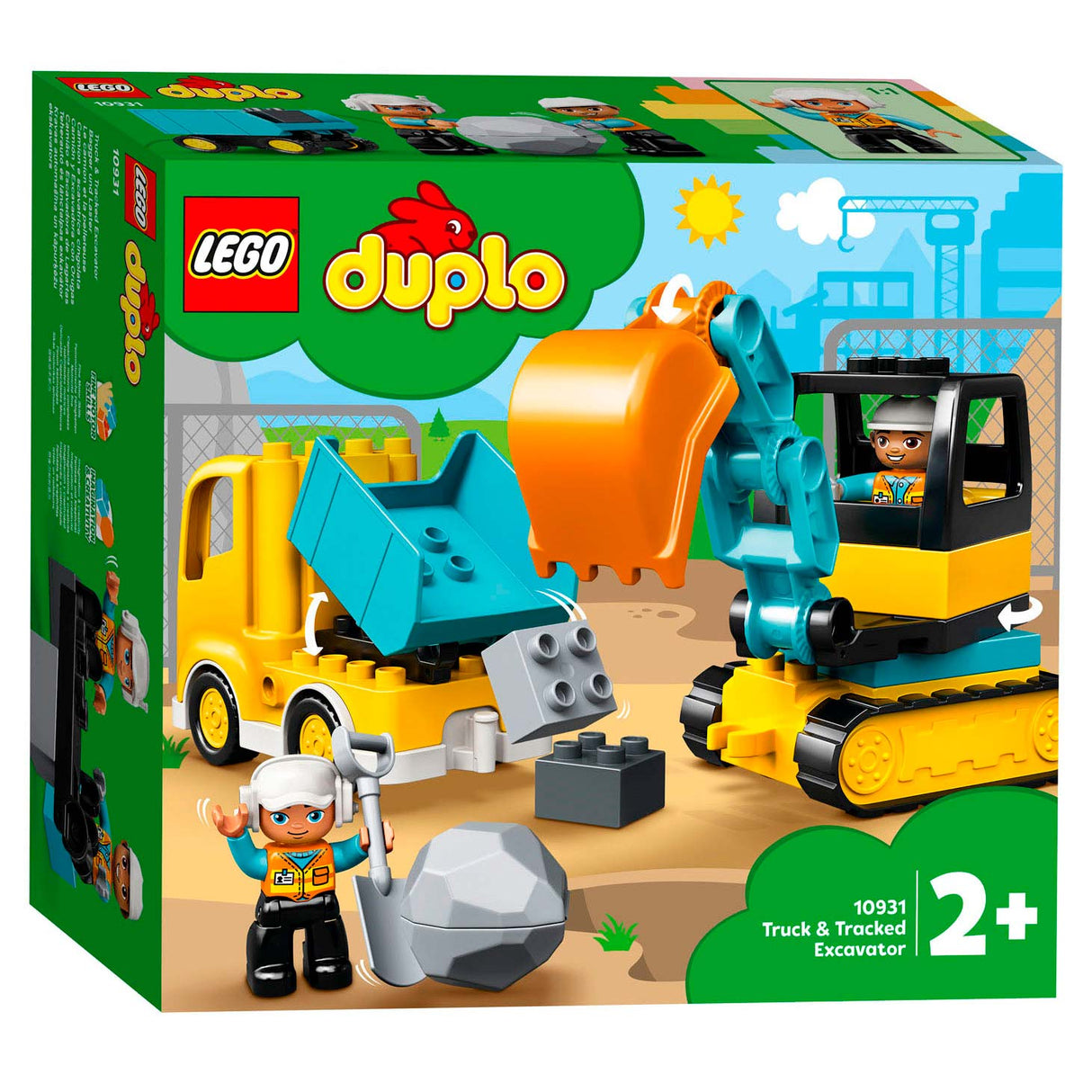 LEGO DUPLO LEGO DUPLO 10931 Excavatrice de camions avec des chenilles